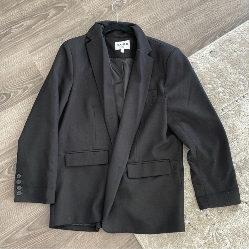 NA-KD black blazer size EU 38 - US M